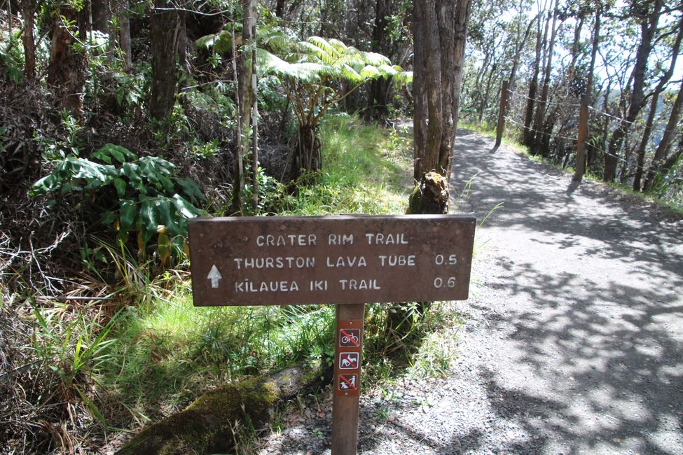 We are visiting the Kilauea Volcano