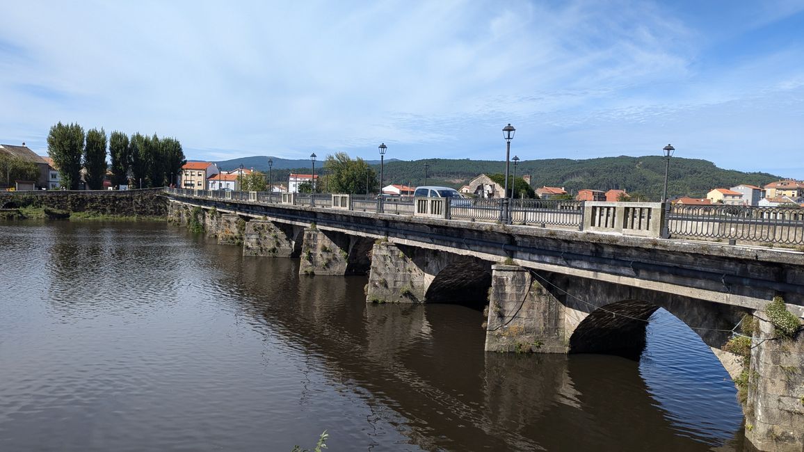 Twelfth Stage Camino Portugues from Caldas de Reis to Padron