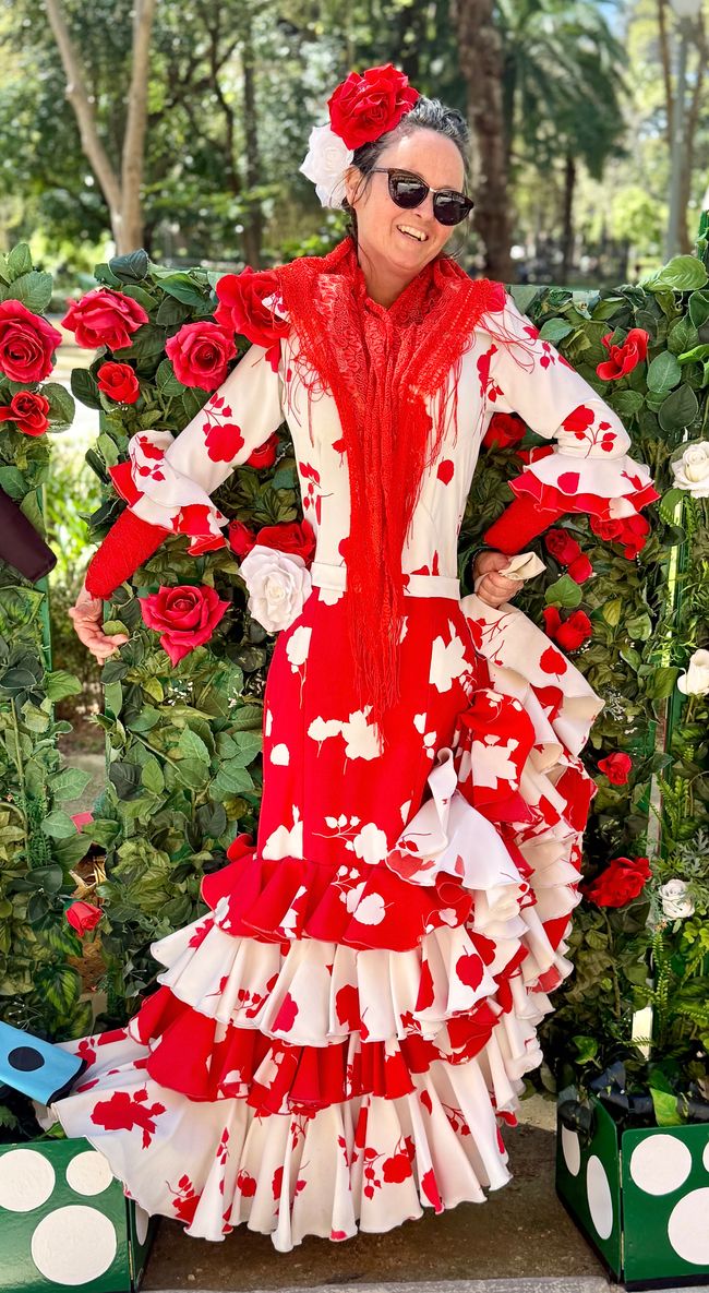 Meine Icke macht auch als Spanierin eine gute Figur.