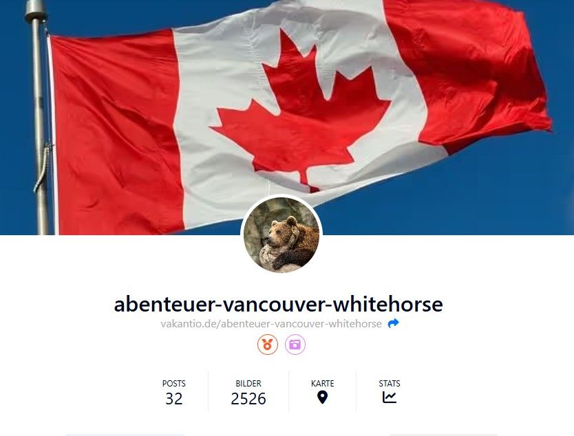 Neuer Blog online! Abenteuer Vancouver-Whitehorse