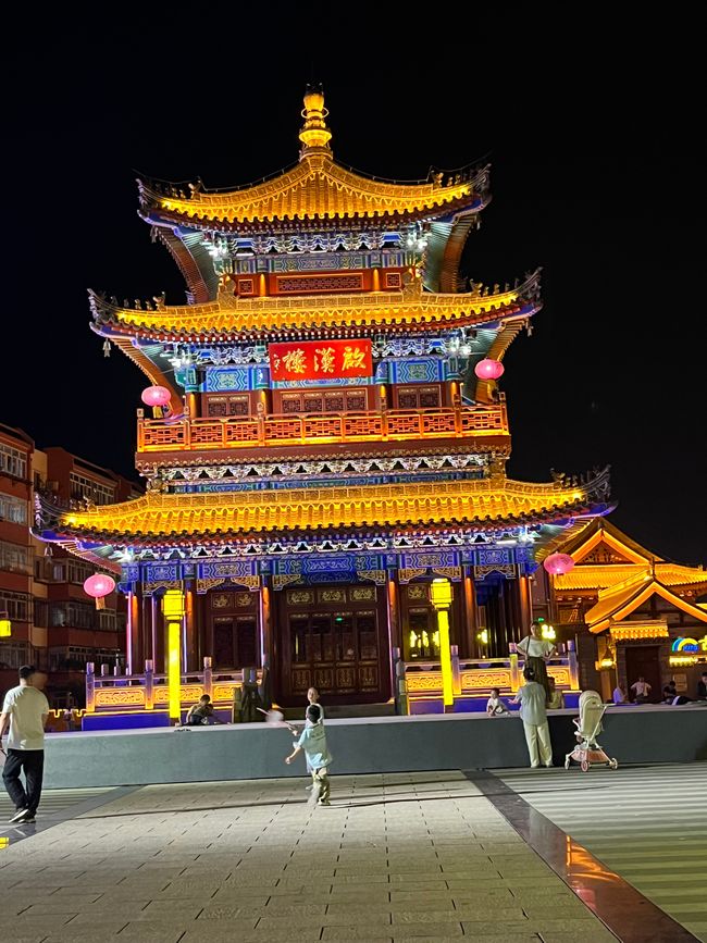Tianshiu di notte