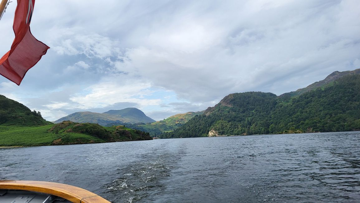 Boat trip over Ullswater