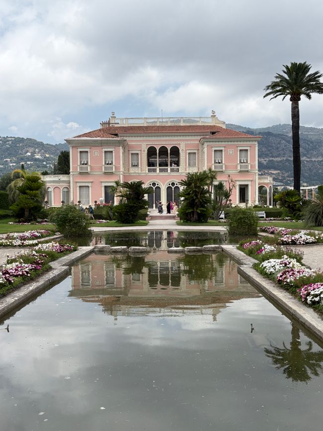 #4/4 - Nizza - Mont Boron - Villa Ephrussi de Rothschilds - Beachclub - Rückreise