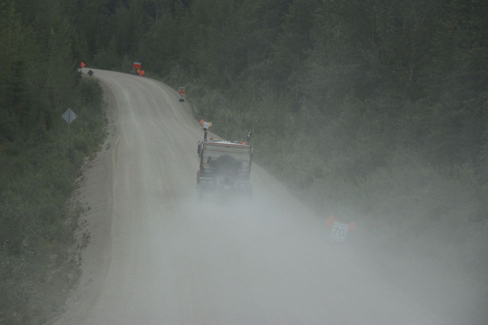 Construction Site Stewart-Cassiar-Hwy