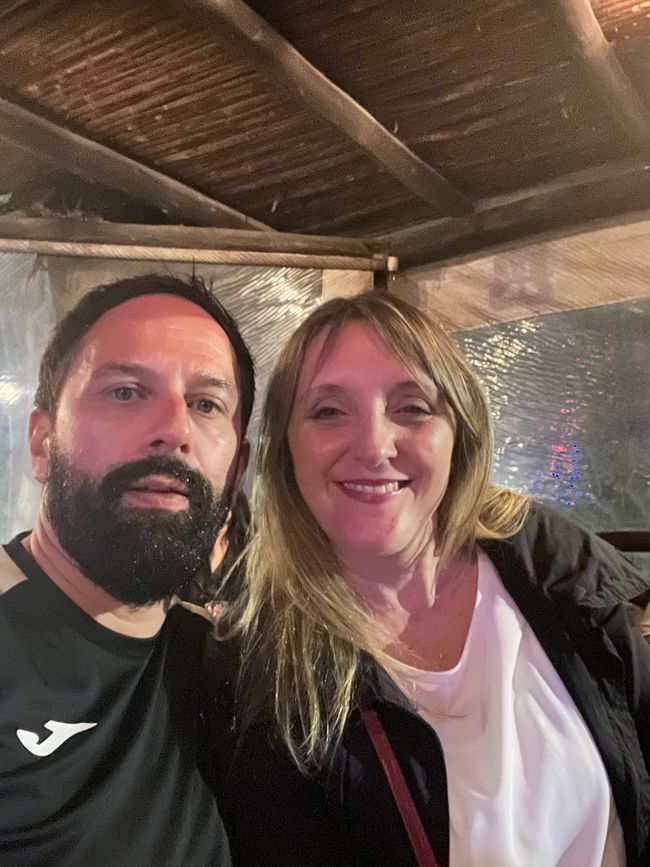 Al compleanno di Marisa