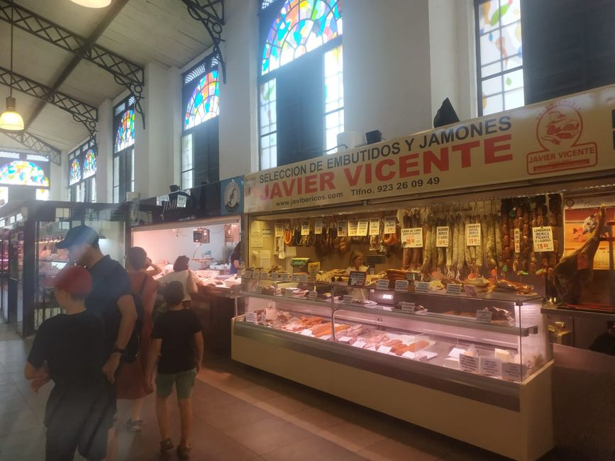 Photos of the Central Market of Salamanca (August 2024)