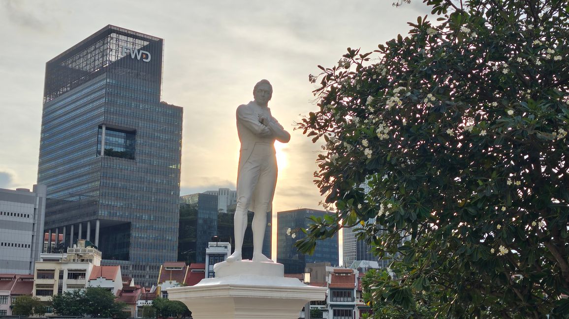 Sir Stamford Raffles, der Begründer des modernen Singapore