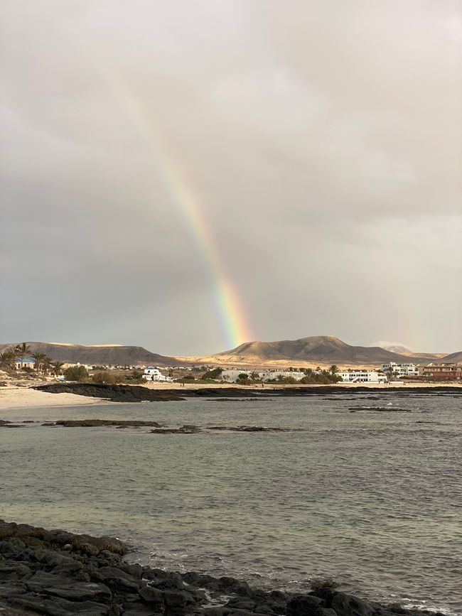 The weather is changing - the rainbow does not come without a cost!