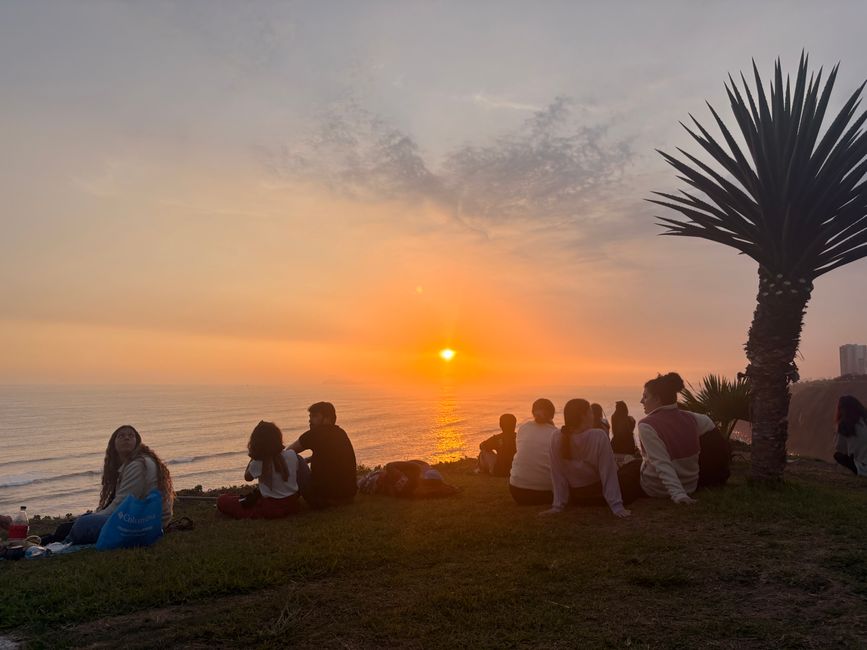 Qui ci siamo seduti la sera qualche volta con un picnic e/o birra
