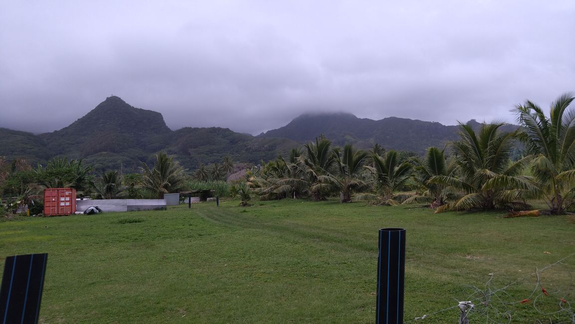 Rarotonga - Caminata cruzada por la isla
