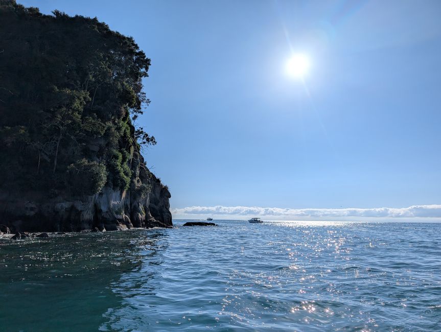 Auf ein paar Worte in Abel 
Tasman