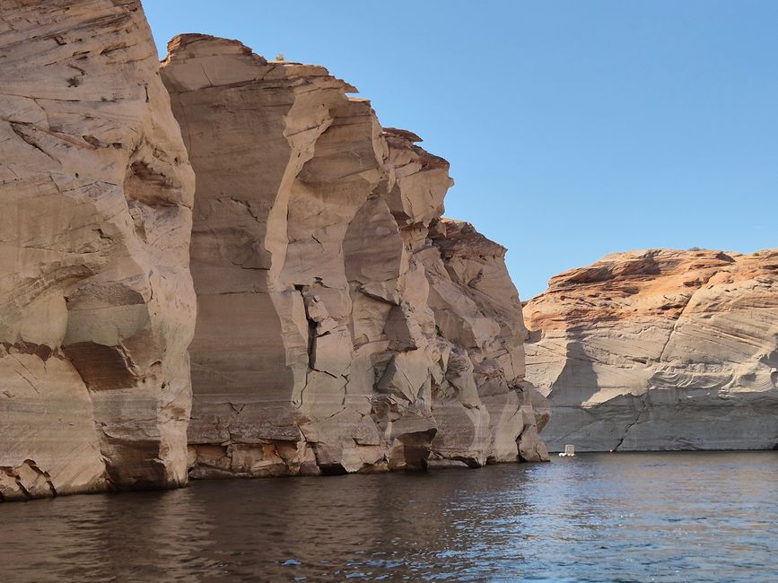 Einfahrt in den Antelope Canyon