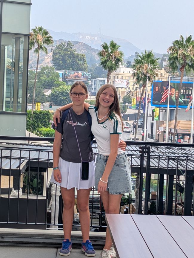 Kalifornien 2025, Tag 2, Hollywood, Beverly Hills und Santa Monica Pier