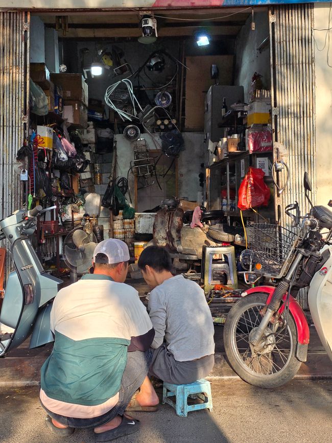Hanoi, ein Blick zurück in Wehmut