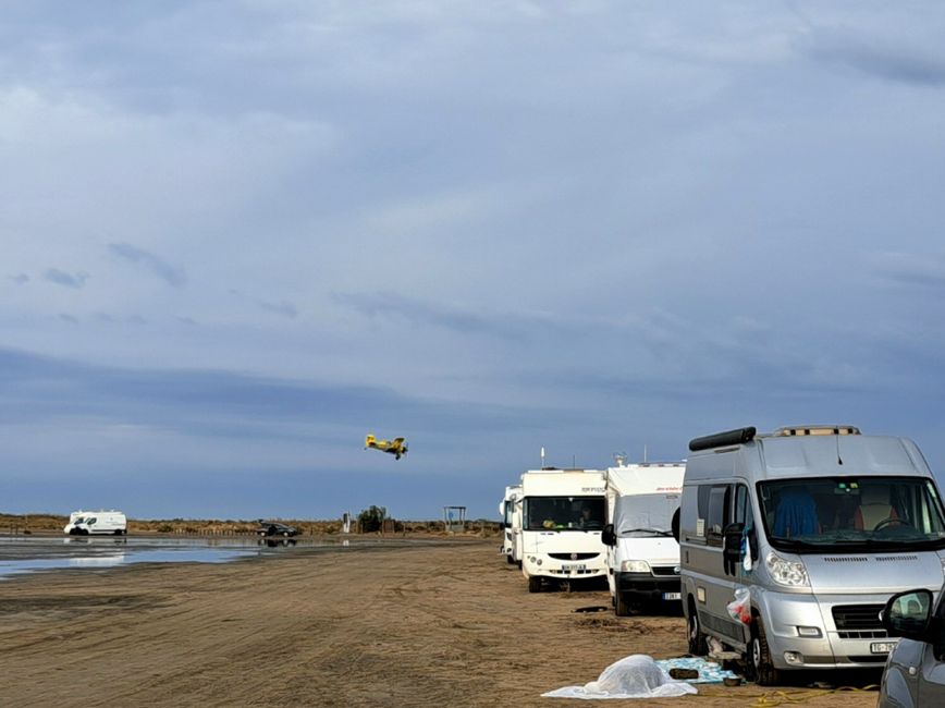 Morgendlicher Touri-Weckflug