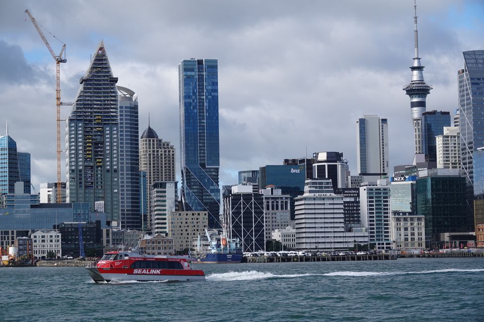 Ausflug von Auckland nach Waiheke Island ....