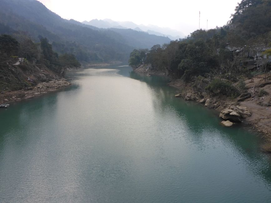 Maintenant, ça descend vers la rivière Gam