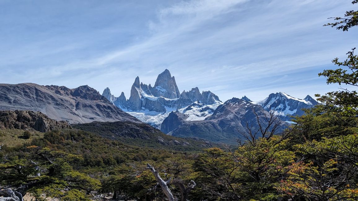 Laguna Capri mit Blick auf Fitz Roy