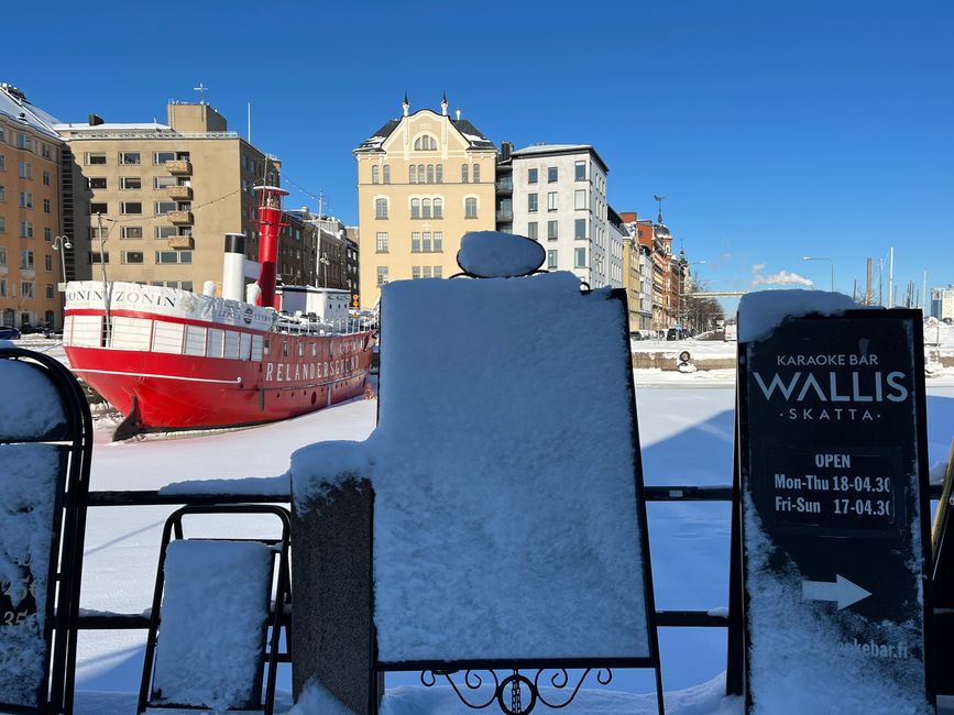 Nordische Kälte und finnisches Lokalkolorit