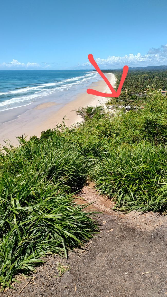 Brasil, en la playa con amigos