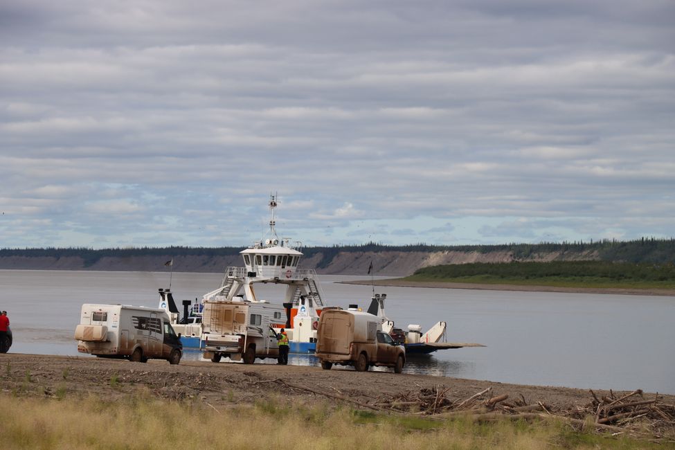 Mackenzie River ferry