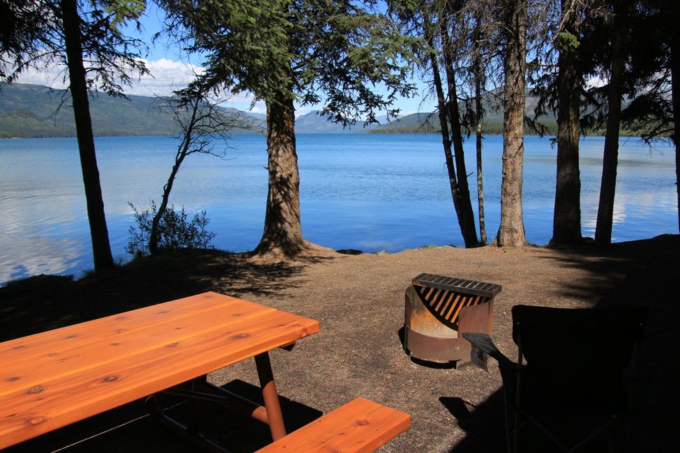 Kinaskan Lake Campground Site 22