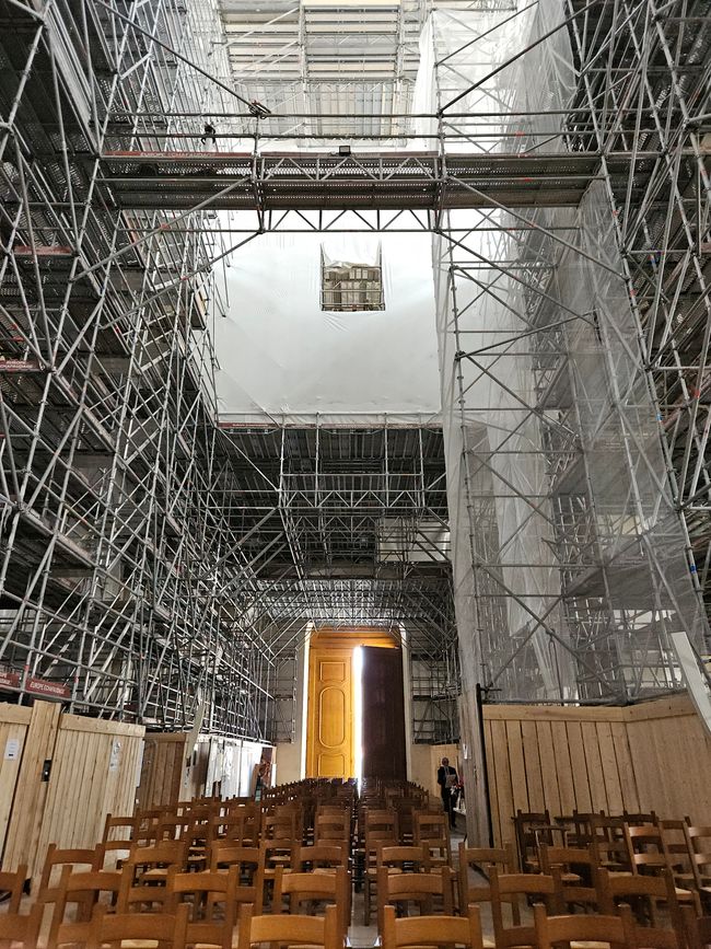 L'art de la construction d'échafaudages...