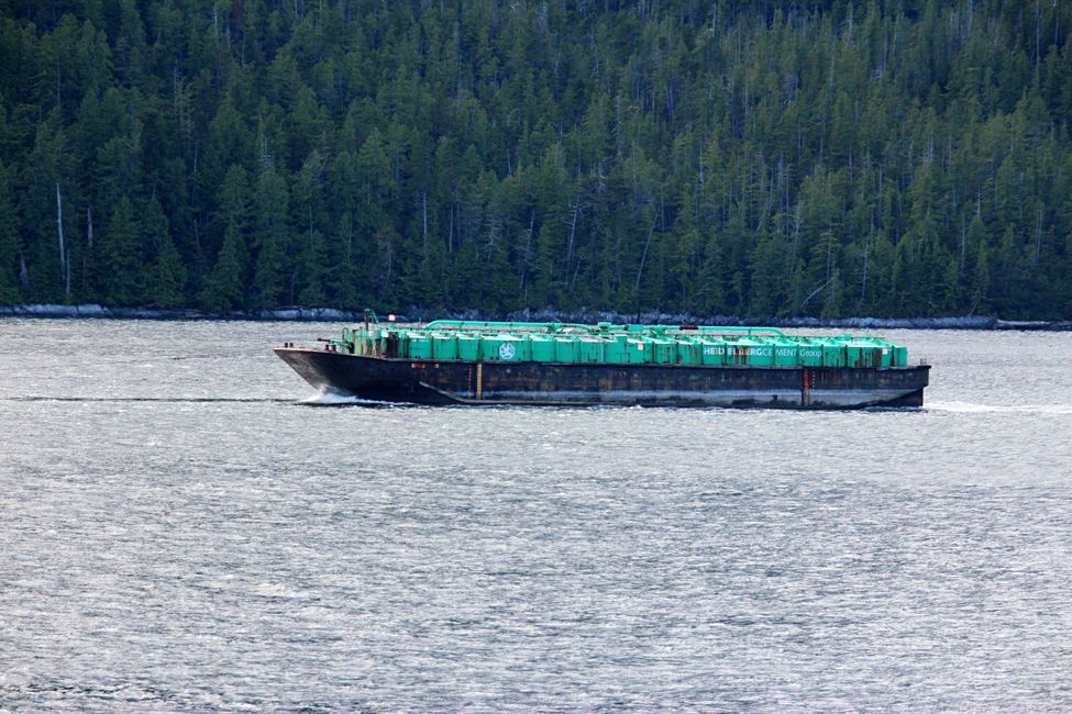 Etiqueta 13: Port Hardy - PASAJE INTERIOR - Prince Rupert