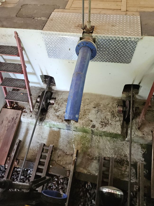 Wird mit Wasserkraft angetrieben: Die Nerobergbahn 