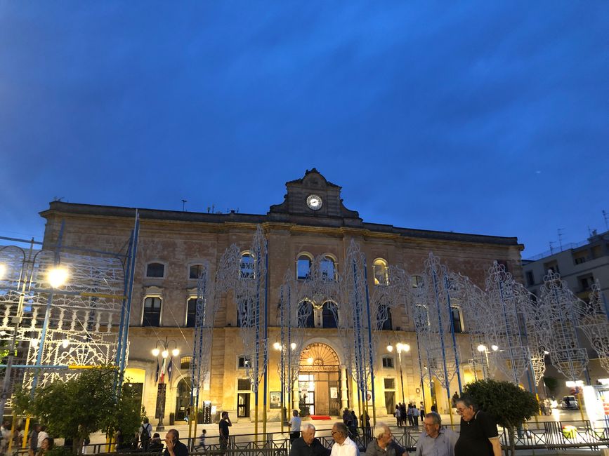 Die "Neustadt" von Matera