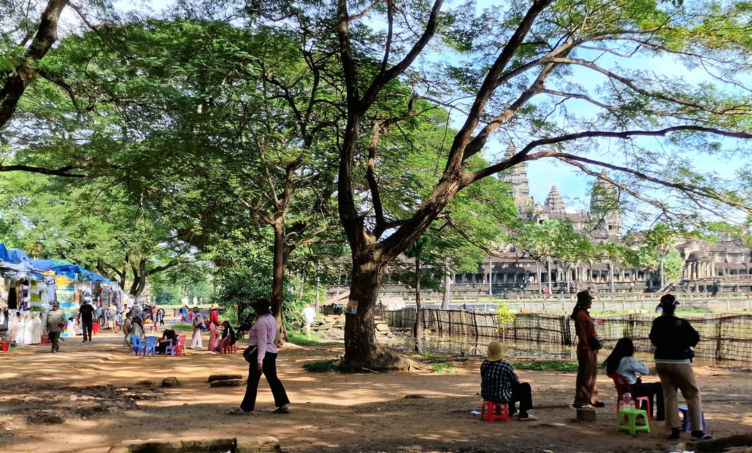Lebendiger Angkor Wat