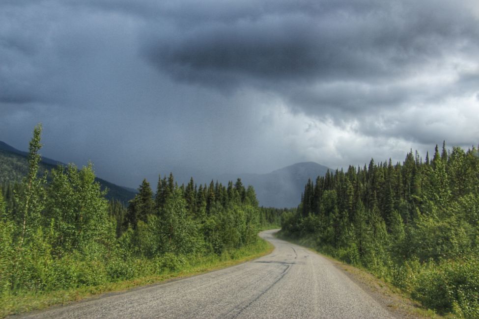 Stewart-Cassiar-Hwy - rain shower