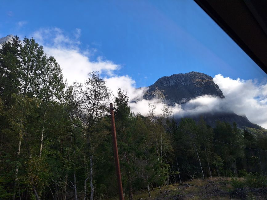 Etiqueta 14 Viaje en tren Bodö-Trondheim-Andalsnes
