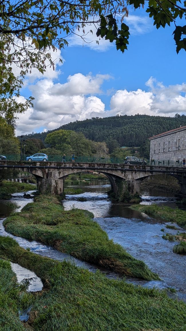 Eleventh Stage of the Camino Portugues from Pontevedra to Caldas de Reis