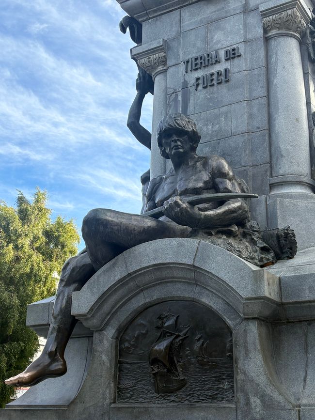 For some reason, the tradtion seems to be to kiss his right foot. We skipped this part.