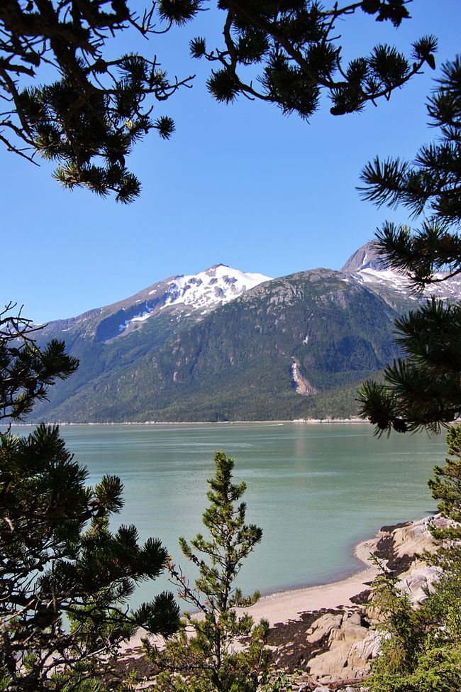 Day 23: Skagway - Haines: the big sweating in Alaska begins!