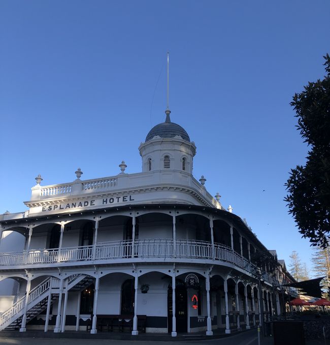 Maisons coloniales au centre de Fremantle