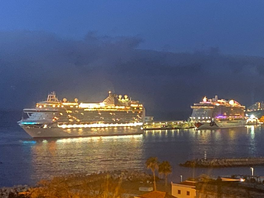 Abreise von der Blumeninsel