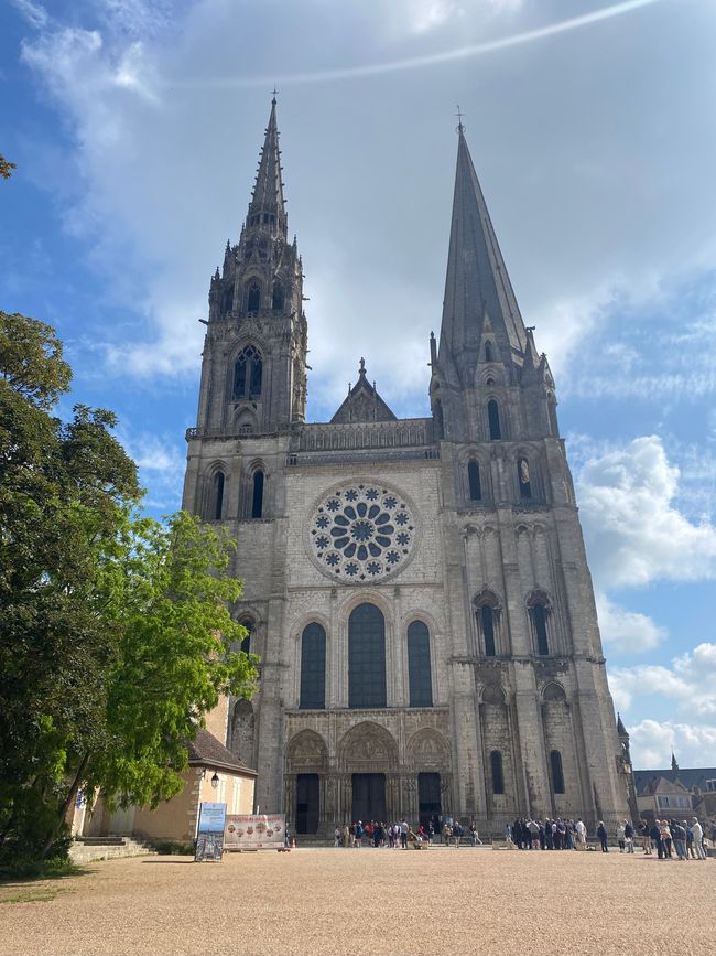 Poitiers, Chartres, two great places