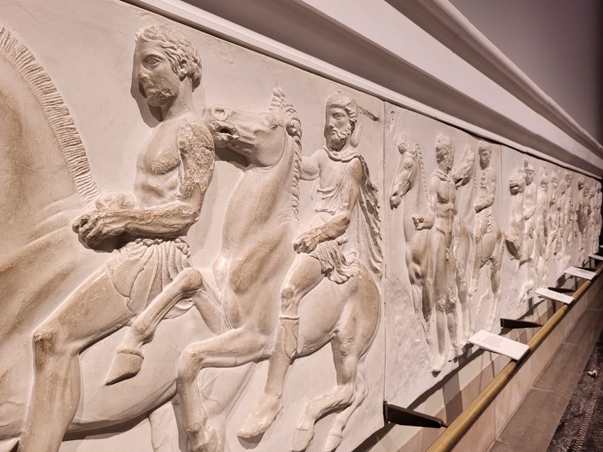 British Museum, Spaziergang durch London und Starlight Express