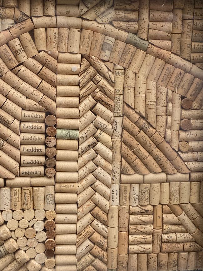 Korken Mosaik