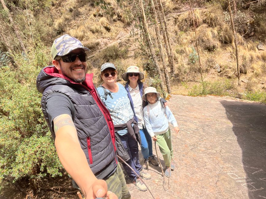 Day 17 
Mysterious hiking trail with "waterfall" somewhere in the Andes near Cusco