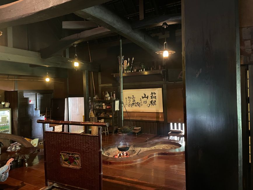 Ausgangspunkt unserer Reise in Hakone war ein altes Teehaus.