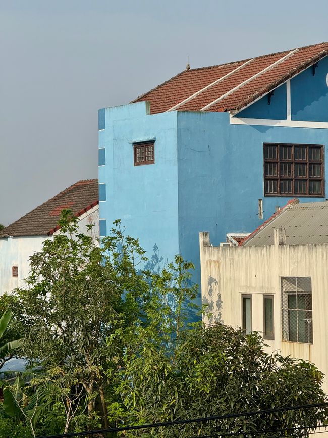 Unser Blick aus dem Zimmer