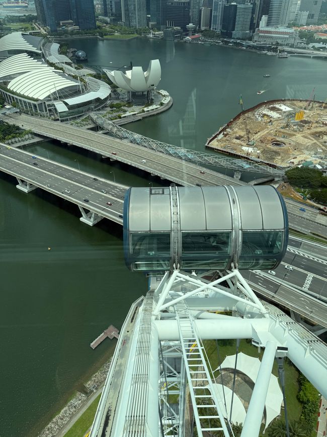 Das „Fass“ auf dem Riesenrad