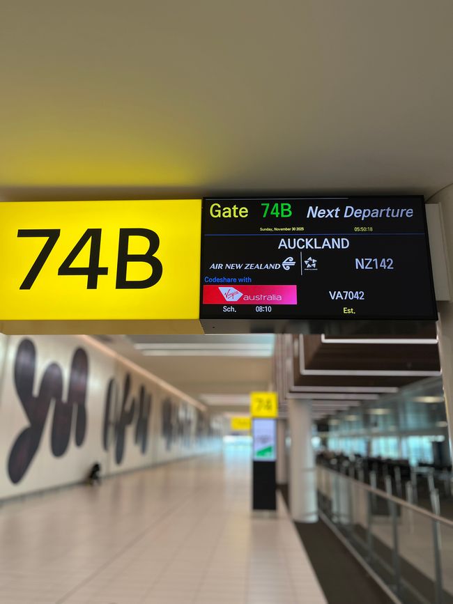 Anreise Neuseeland 🇳🇿