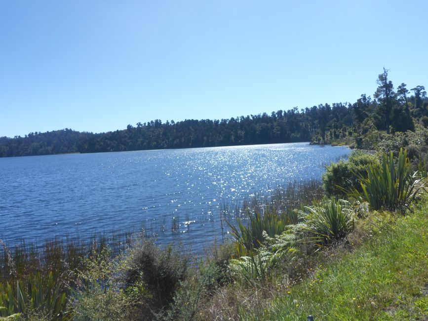 Courte baignade au lac Ianthe