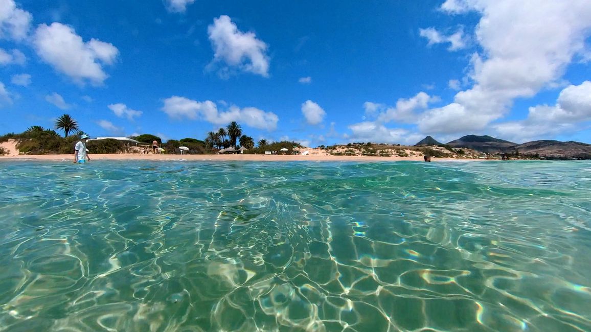 Tag 5: Spaß am Strand von Porto Santo
