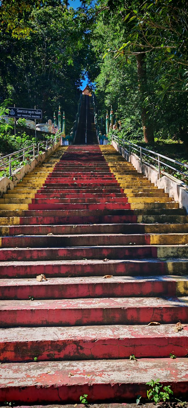 Treppe hoch oder ...