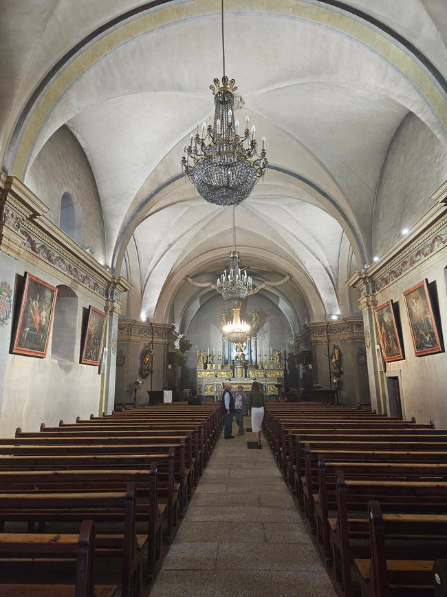 Die barocke Kirche Saint-Michel im Ortszentrum